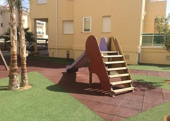 Denia,piscina,padel,150 M De La Playa アパート